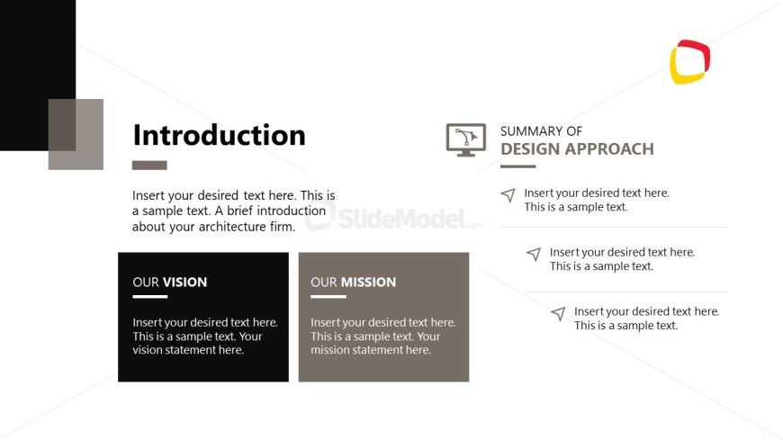 Editable Architecture Project Proposal PPT Template