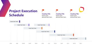 Project Execution Plan Slide Template 