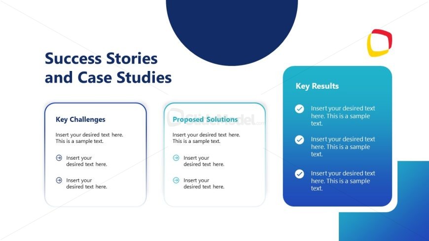 Three Columns PowerPoint Slide