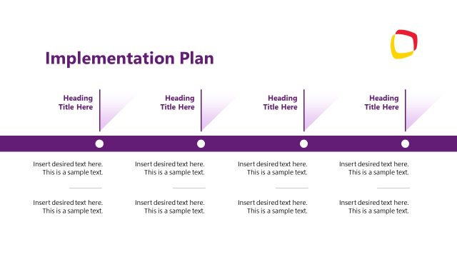 Implementation Slide for PowerPoint – Process Improvement Project Presentation