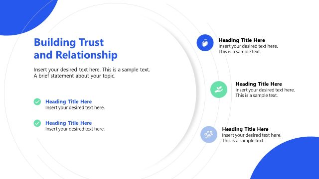 Buidling Trust & Relationship PPT Slide