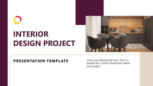 Interior Design Project PowerPoint Template