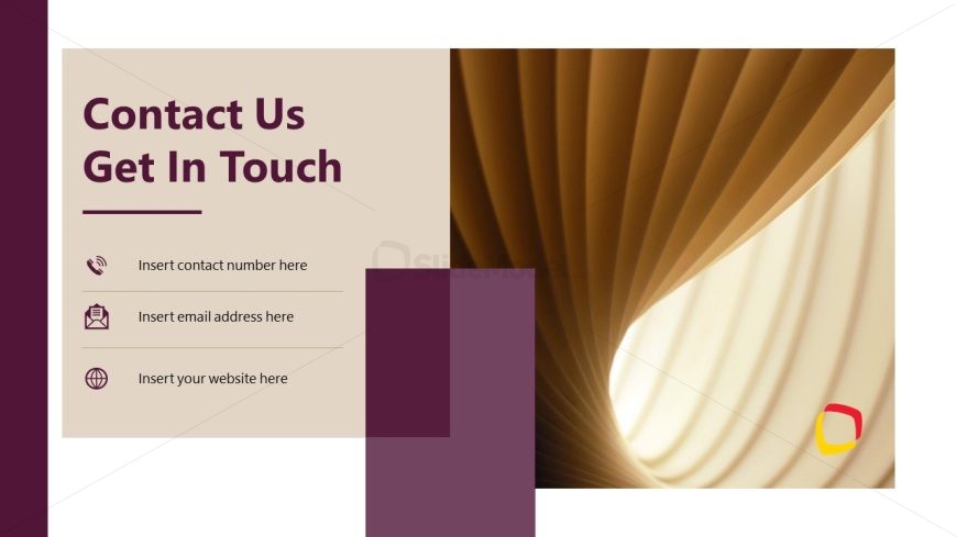 Interior Design Project Slide for Get in Touch