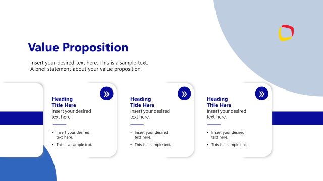Go To Market Strategy PPT Template Slide for Value Proposition