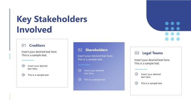 Key Stakeholders Involved PPT Slide