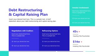 Editable Capital Raising Plan PPT Slide 