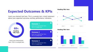 Slide with Engaging Data Visualizations - Business Turnaround Template 