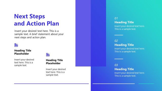 Next Steps & Action Plan Template – Business Turnaround PPT Template