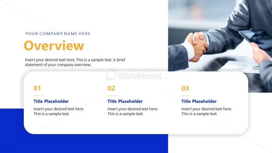 Overview Slide - Investor Report PPT Slide Template