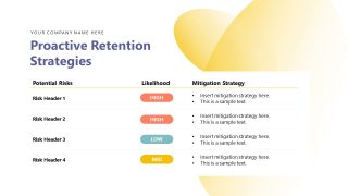 Engaging Customer Retention & Loyalty Strategy Slide Layout 