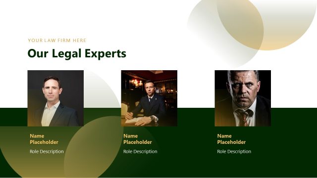 Our Legal Experts PowerPoint Presentation – Legal Consulting Template