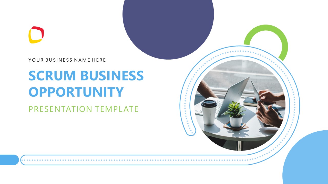 Title Slide for SCRUM Business Opportunity Presentation