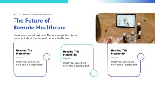 Creative Remote Healthcare Solutions Template 