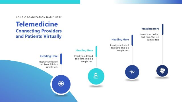 Customizable Telemedicine Slide – Remote Healthcare Solutions Template