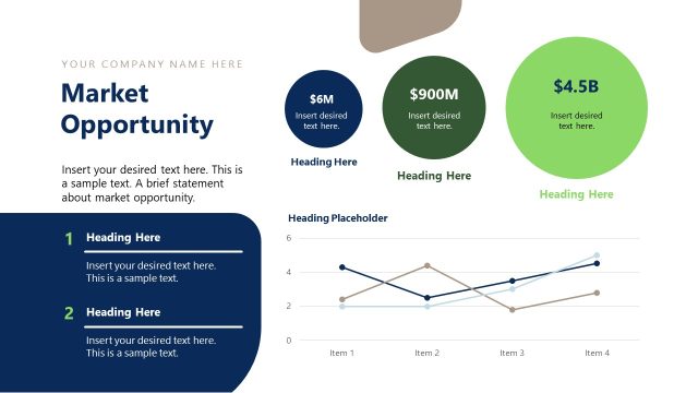 Market Opportunity Slide for Investment Proposal Template