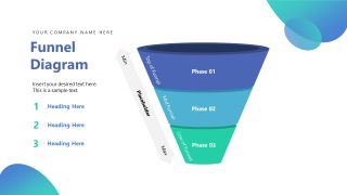 Funnel Diagram for Customer Journey Presentation 