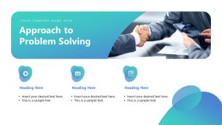 Business Presentation Slide Template 