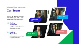 Customizable Business Slide Deck Template