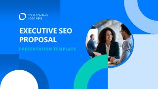 Executive SEO Proposal Template - Title Slide 