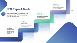 SEO Status Report PPT Slide 