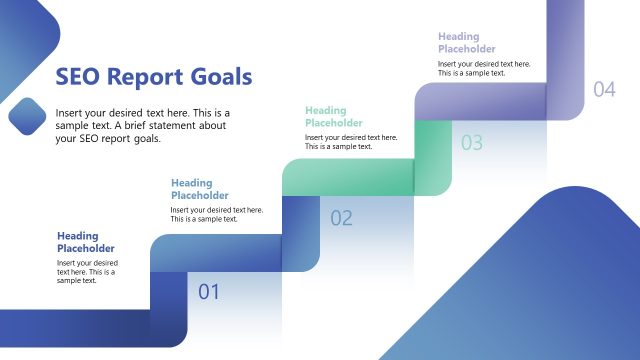 SEO Report Goals Discussion Slide – SEO Status Report Template