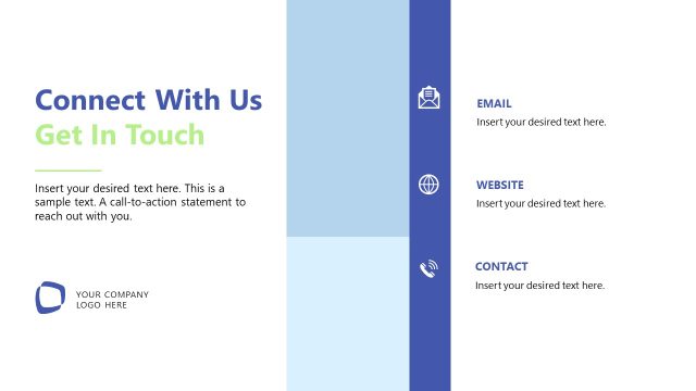 Connect with Us – Editable SEO Audit Presentation Template