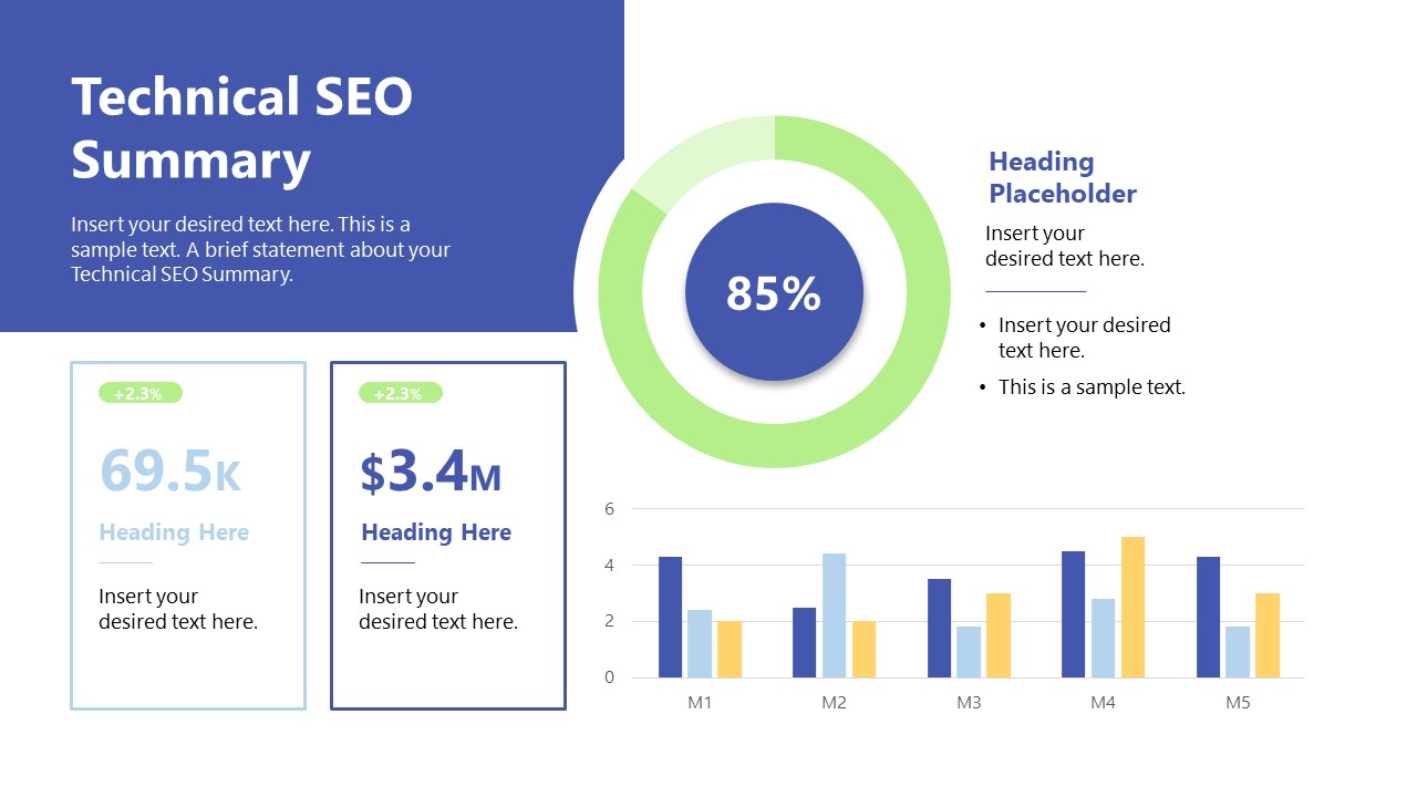 Technical SEO Summary Presentation Slide SlideModel
