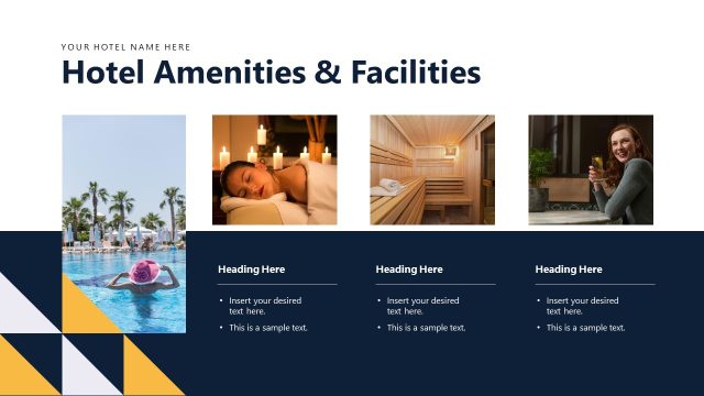 Hotel Amenities & Facilities Presentation Slide