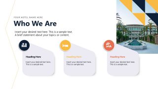 Hotel Company Overview Template for Presentation 