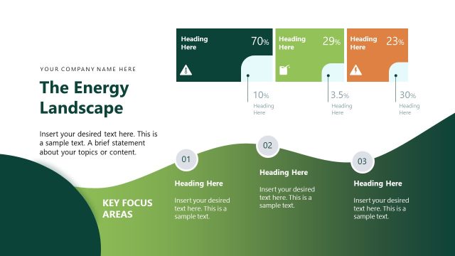 The Energy Landscape Slide – Environment Energy Presentation Template