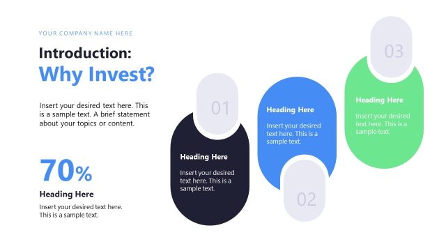Why Investment is Important – Investment Portfolio & Strategy Slide Template