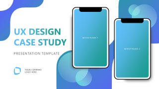 UX Design Case Study Presentation Template