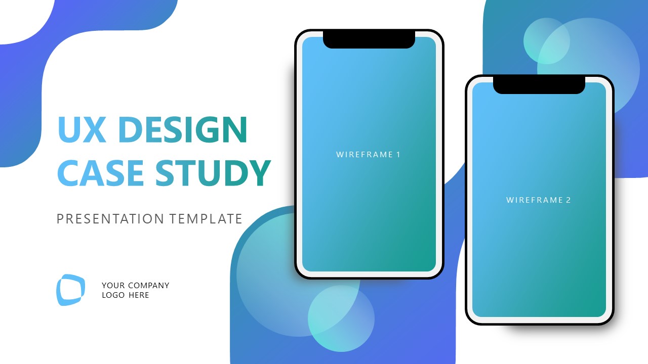 UX Design Case Study Presentation Template