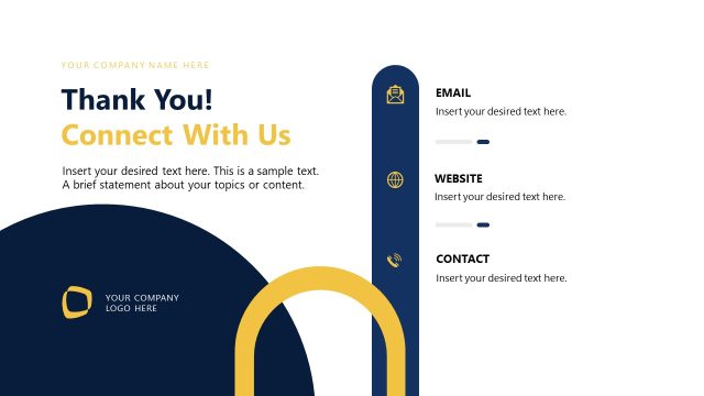 Thank You Slide – Succession Planning Presentation Template