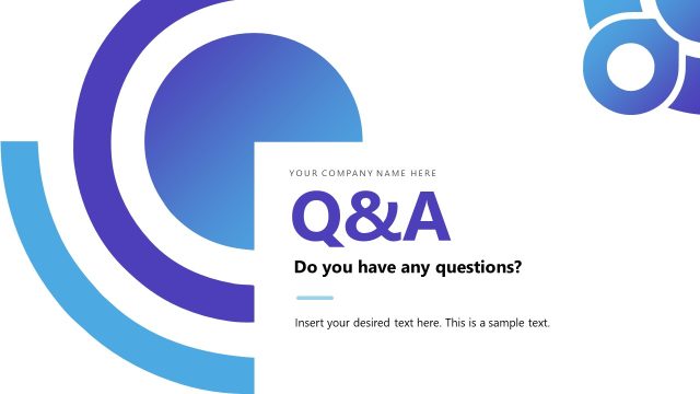 Q/A Slide – Data Governance Presentation Template