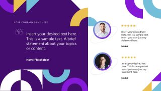 Modern Geometric Template Layout 