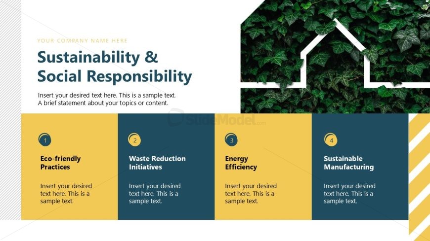Manufacturing Company Overview PPT Slide Layout