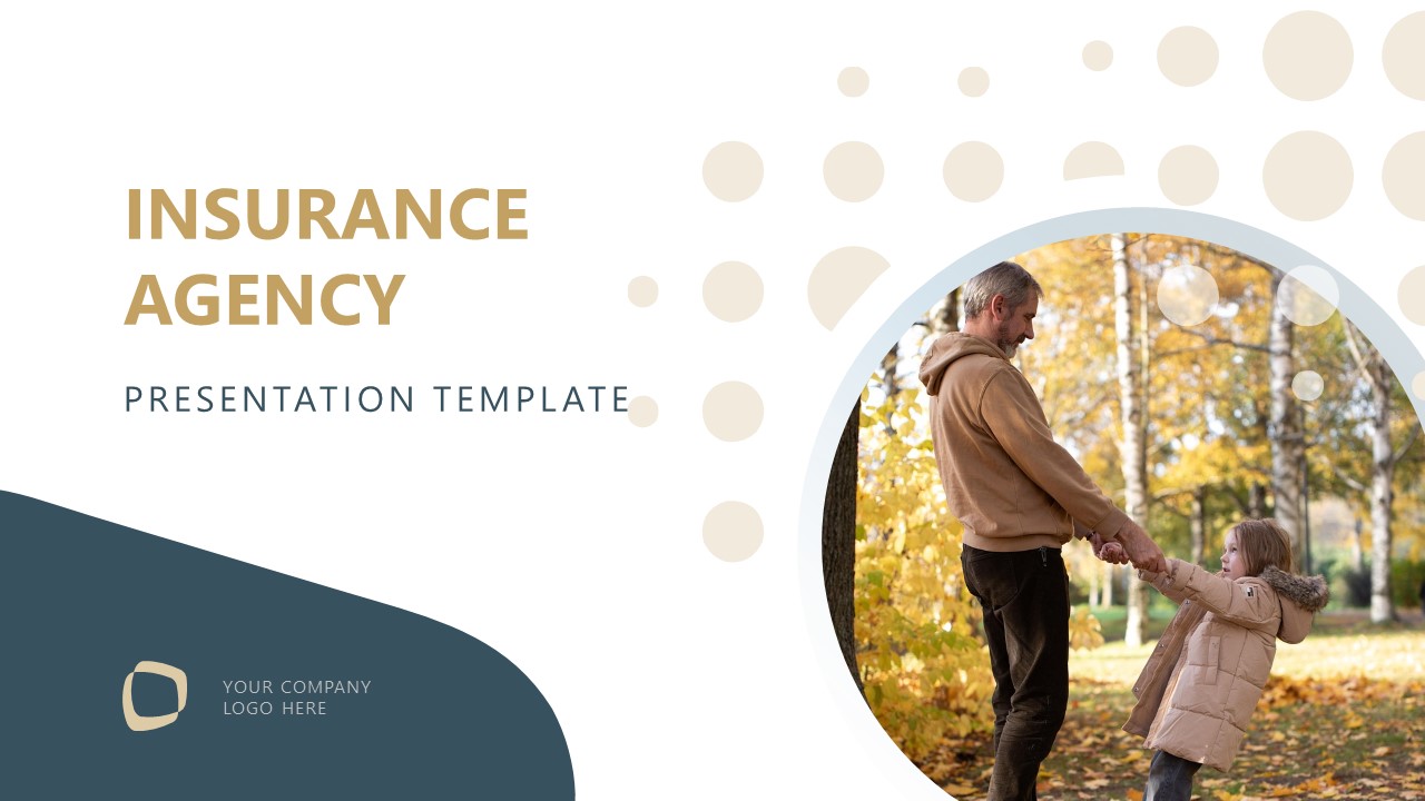Editable Insurance Agency PPT Template
