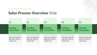 Sales Playbook Template for Presentation 
