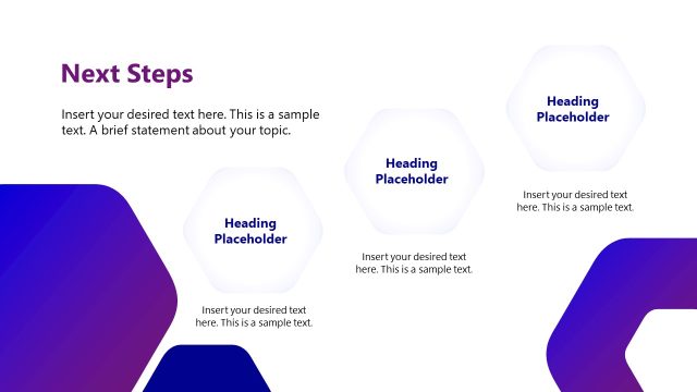 Next Action Steps Slide – AI Strategic Plan Template