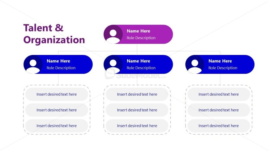 Org Chart Slide - AI Strategic Plan Slide Pesentation Template