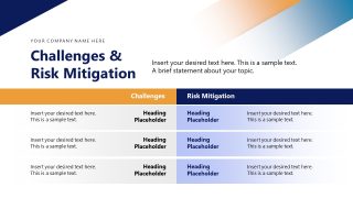 Creative Two Columns Slide for Industrial Engineering PPT Template