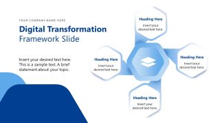 Digital Transformation BPM Slide Template 