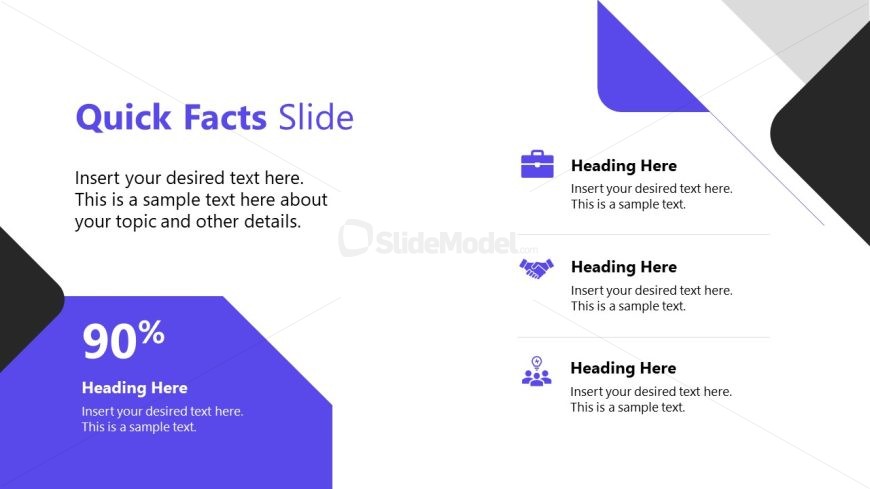 Professional Company Profile Template Slide
