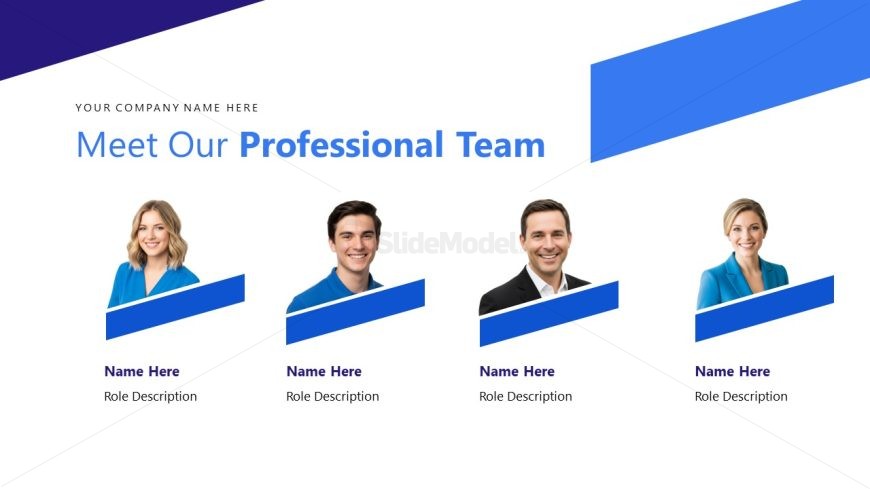 Corporate Profile Presentation Layout