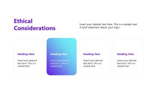 Slide for Ethical Considerations - Human vs Machine Collaboration Template 