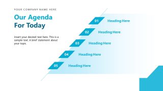 Strategic Alliance PowerPoint Slide for Agenda 