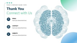 Neuro Leadership Slide Template with Icons 