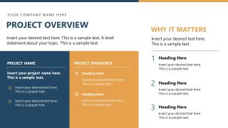 Project Presentation Template for PowerPoint 