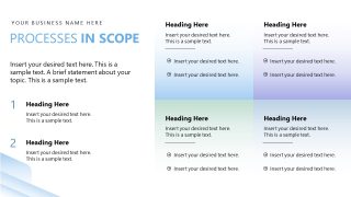 Business Process Outsourcing Slide Layout 